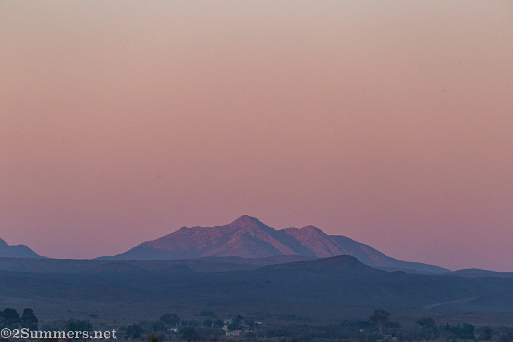 Morning view from De Zeekoe