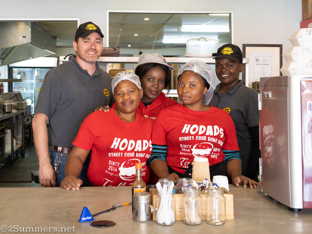 Dylan, owner of Hodad’s, and his staff.