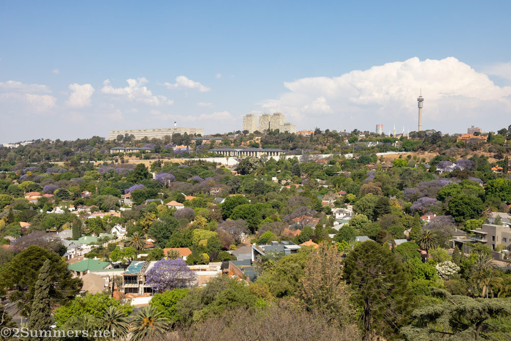 View of Joburg from Westcliff