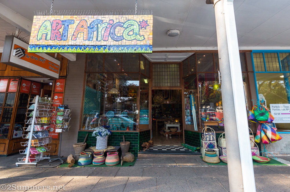 Art Africa shopfront