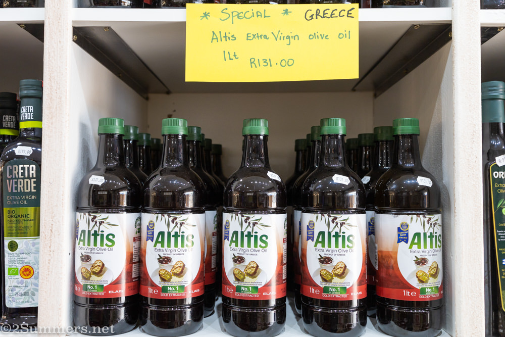 Olive oil from Deliciously Greek