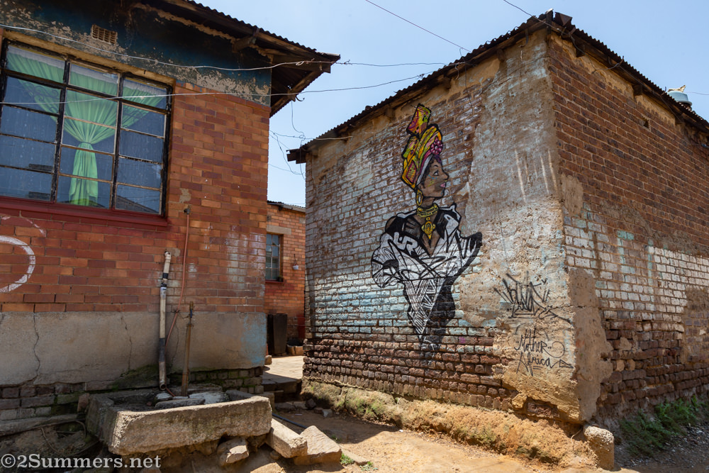 Painting of Winnie Mandela, Mama Africa