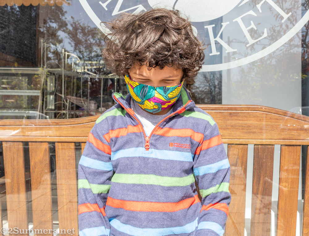 Elias at Patisserie de Paris