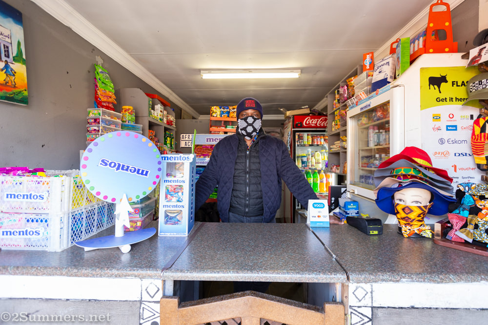 Bongani Mabuza, owner of African Accent