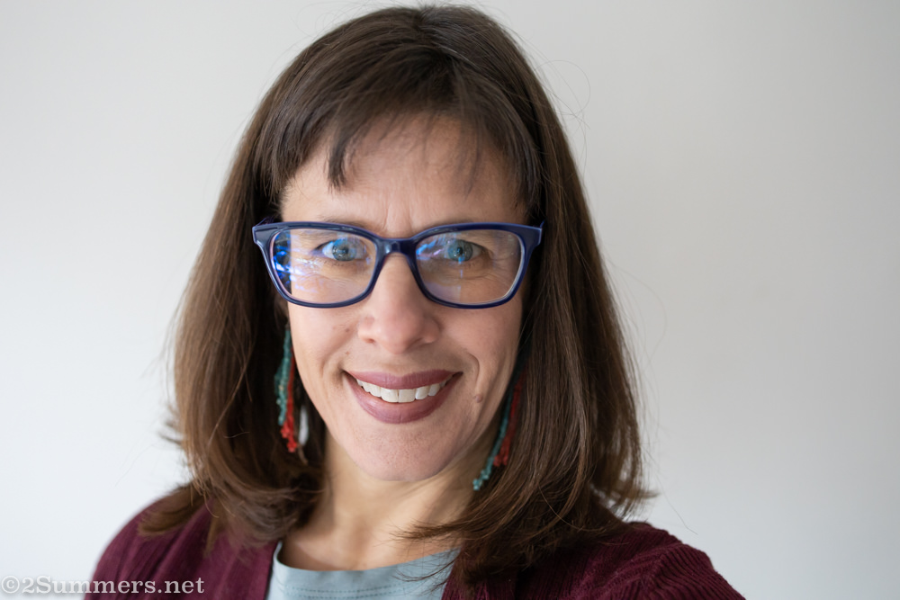 Heather’s new haircut selfie