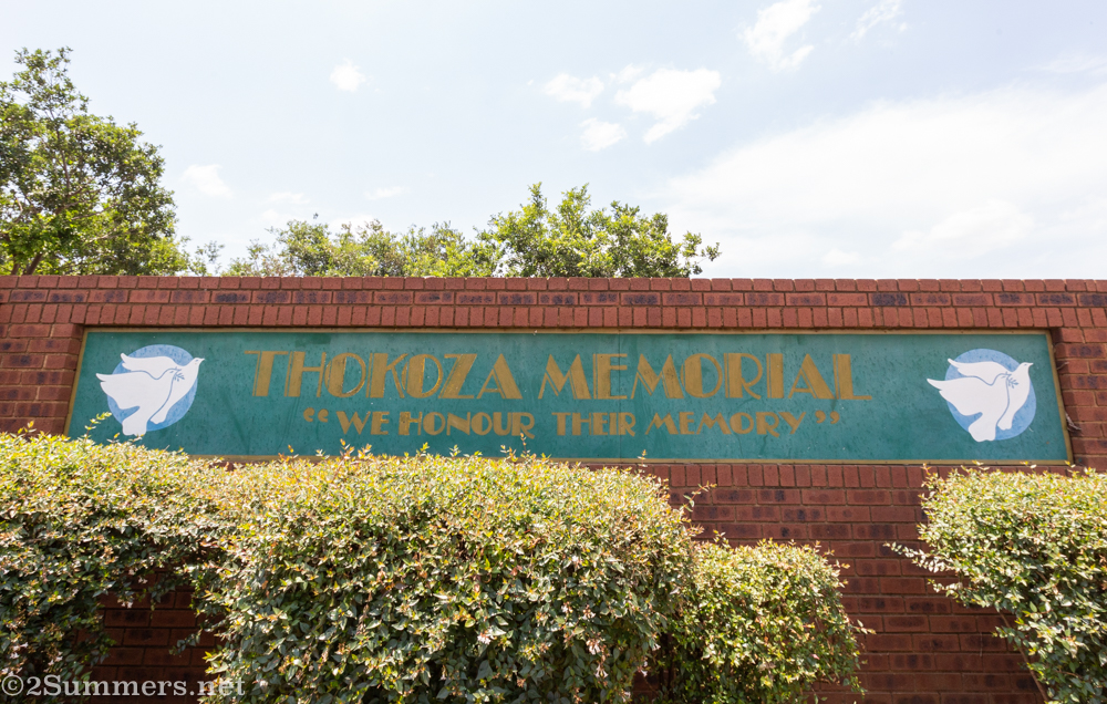 Entrance to the Thokoza Memorial