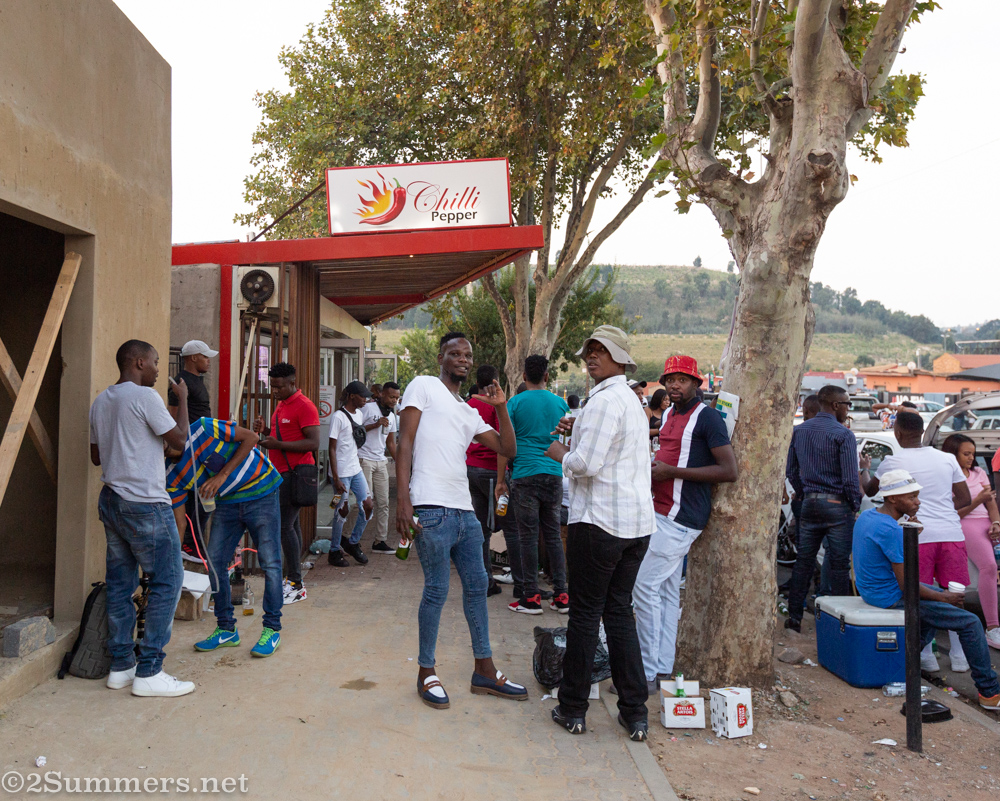 Mine dump behind Chilli Pepper on Immink Drive