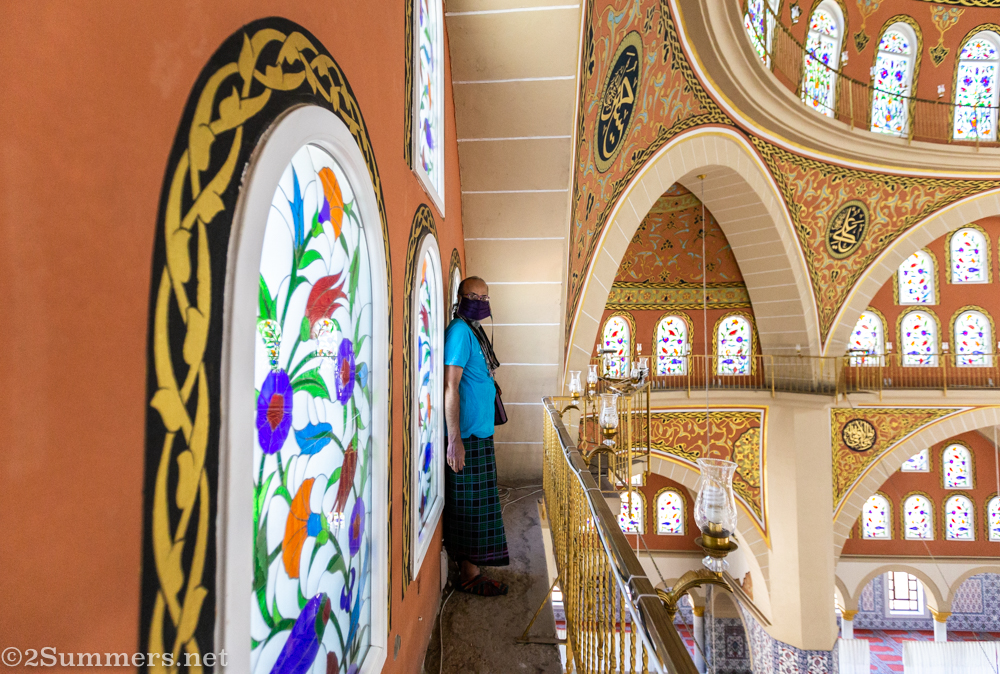 Faarooq in the balcony