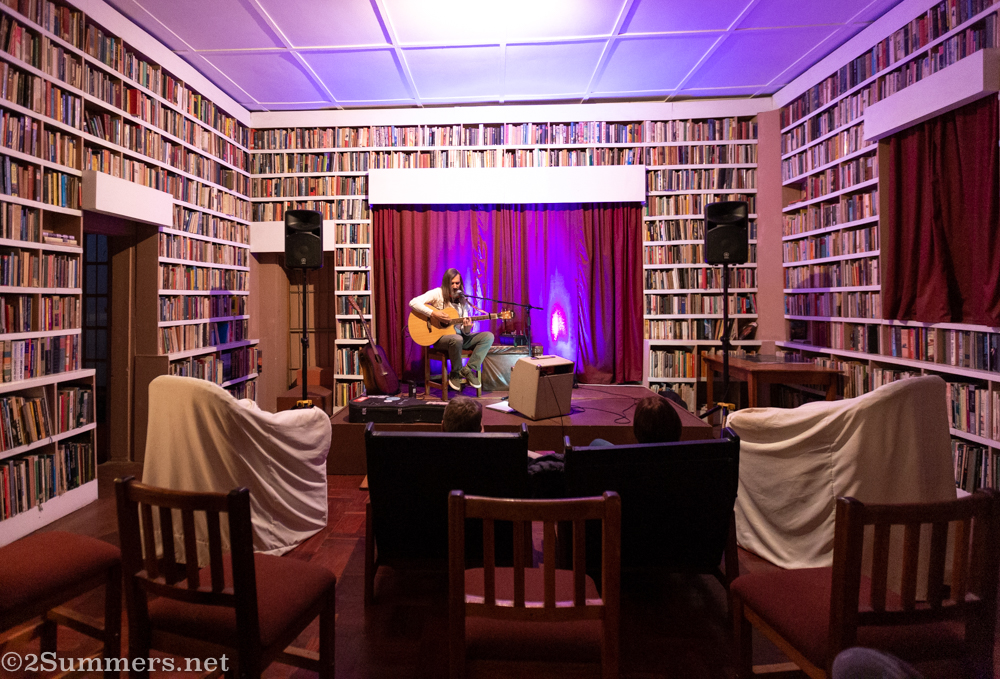 Henriel Veldtmann performs at the Royal Hotel