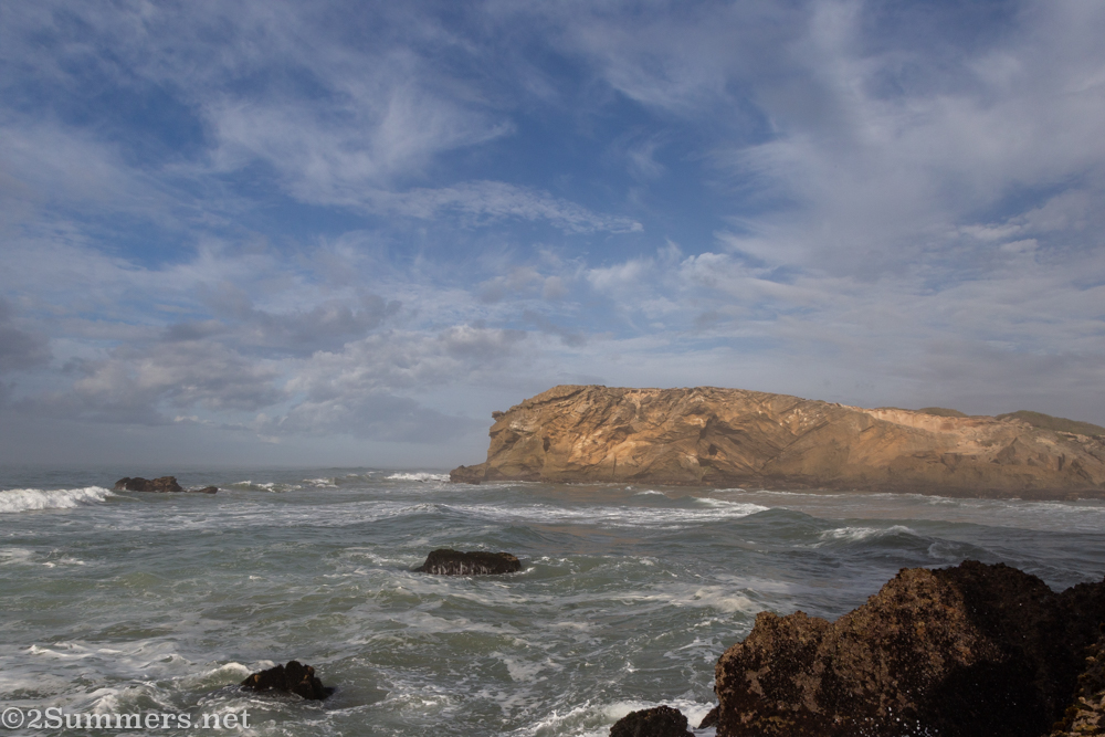 Beautiful beach along Route 72 outside Port Alfred