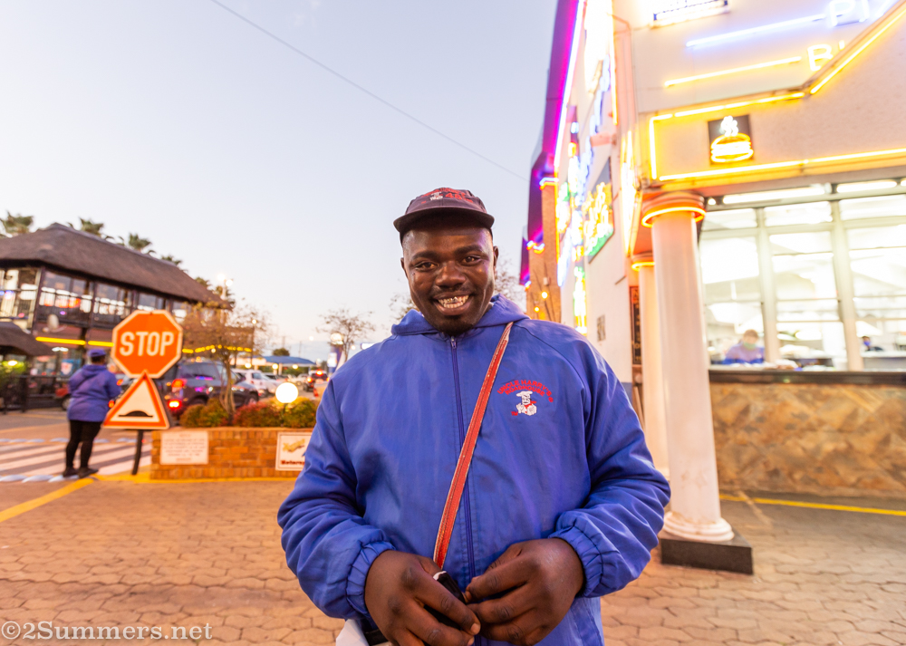 Johnson, a waiter at Uncle Harry’s