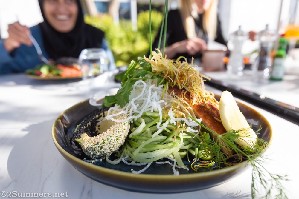 My lunch at Olives and Plates