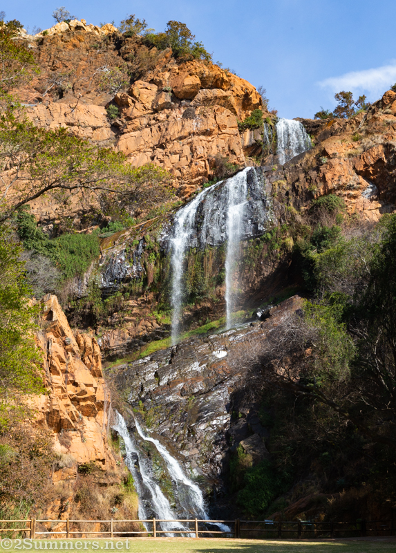 Walter Sisulu Garden waterfall