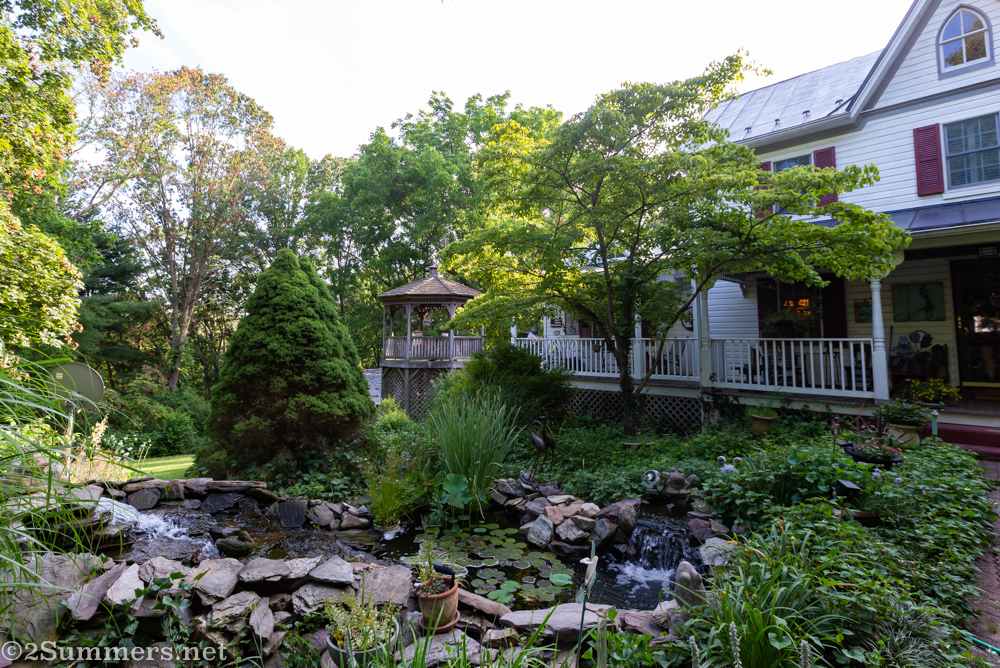 Dad’s house during summer in the pandemic