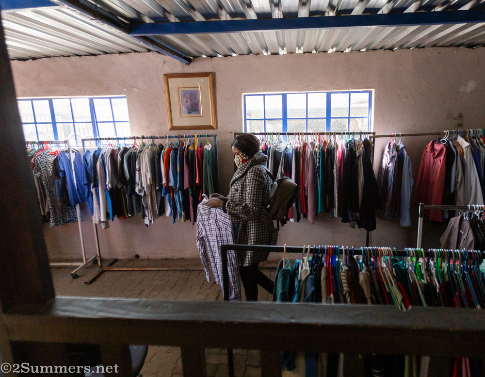 Thrifting at the Alberton SPCA charity shop