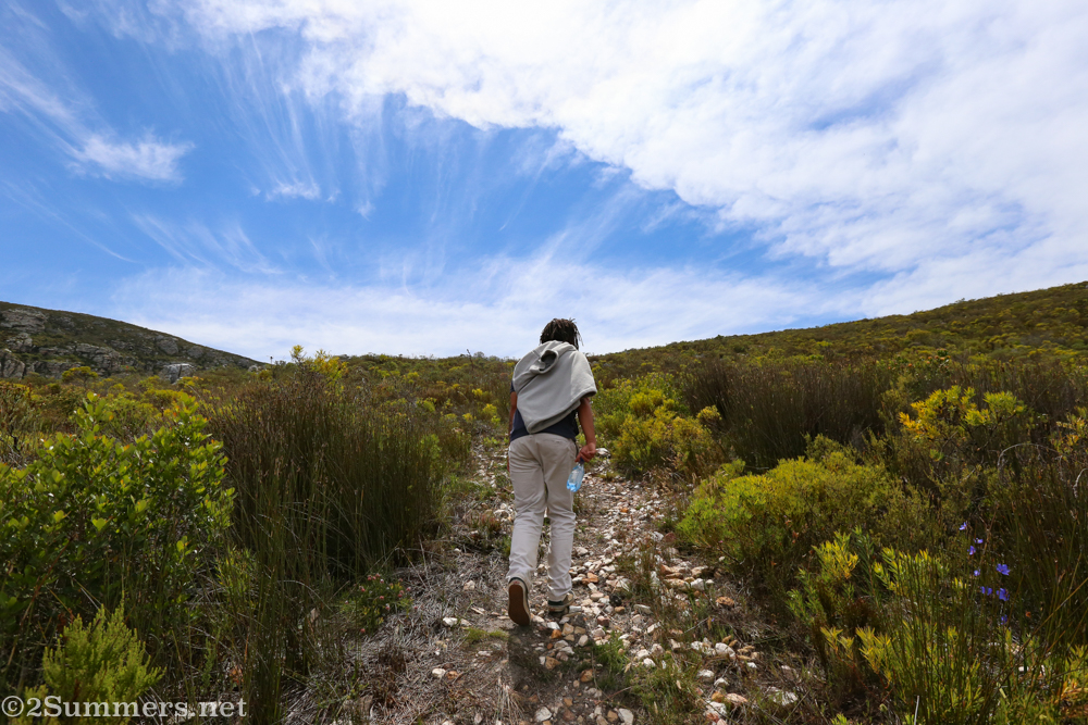 Hiking in the Potberg Mountains