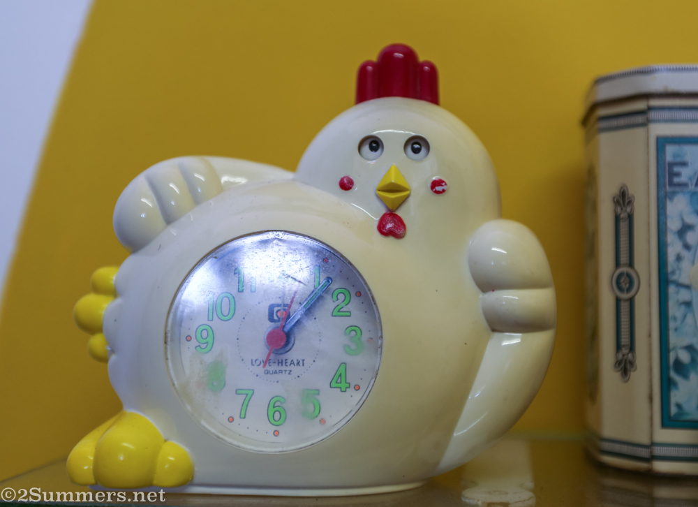 Rooster alarm clock