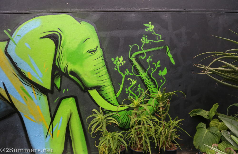 Falko graffiti at JFF Rooftop