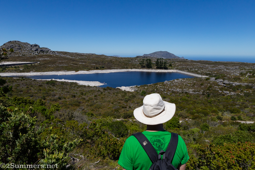 Looking down from Echo Valley trail
