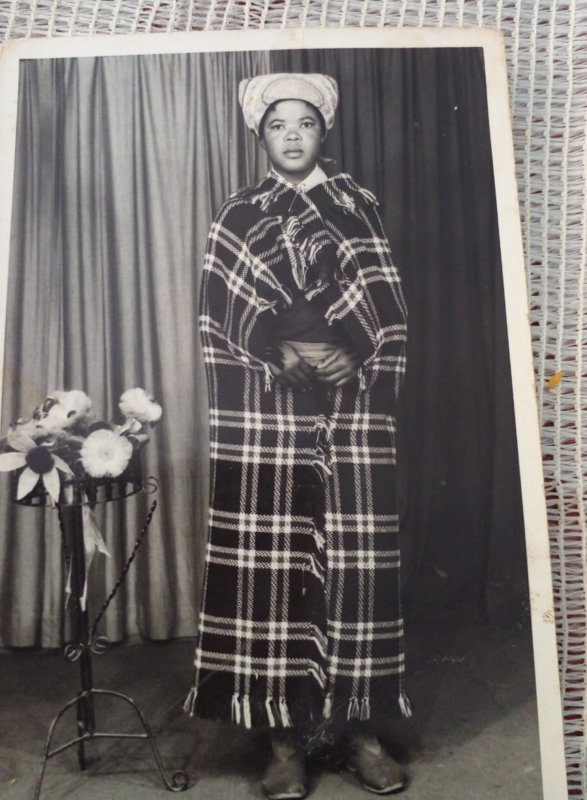 Betty as a young woman