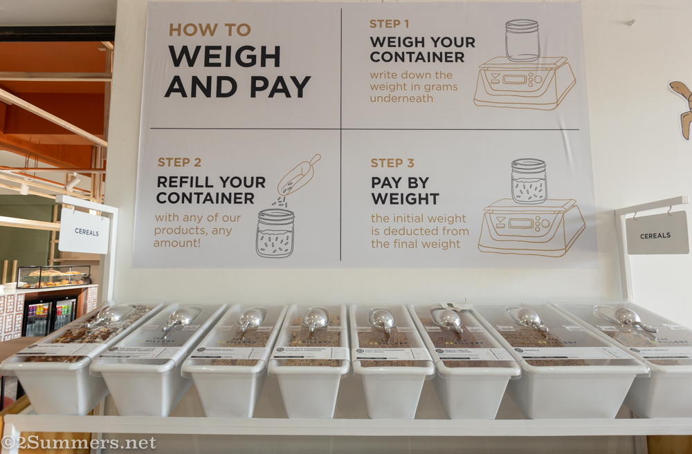 Refillery weigh and pay