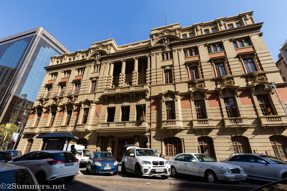 Outside the Rand Club