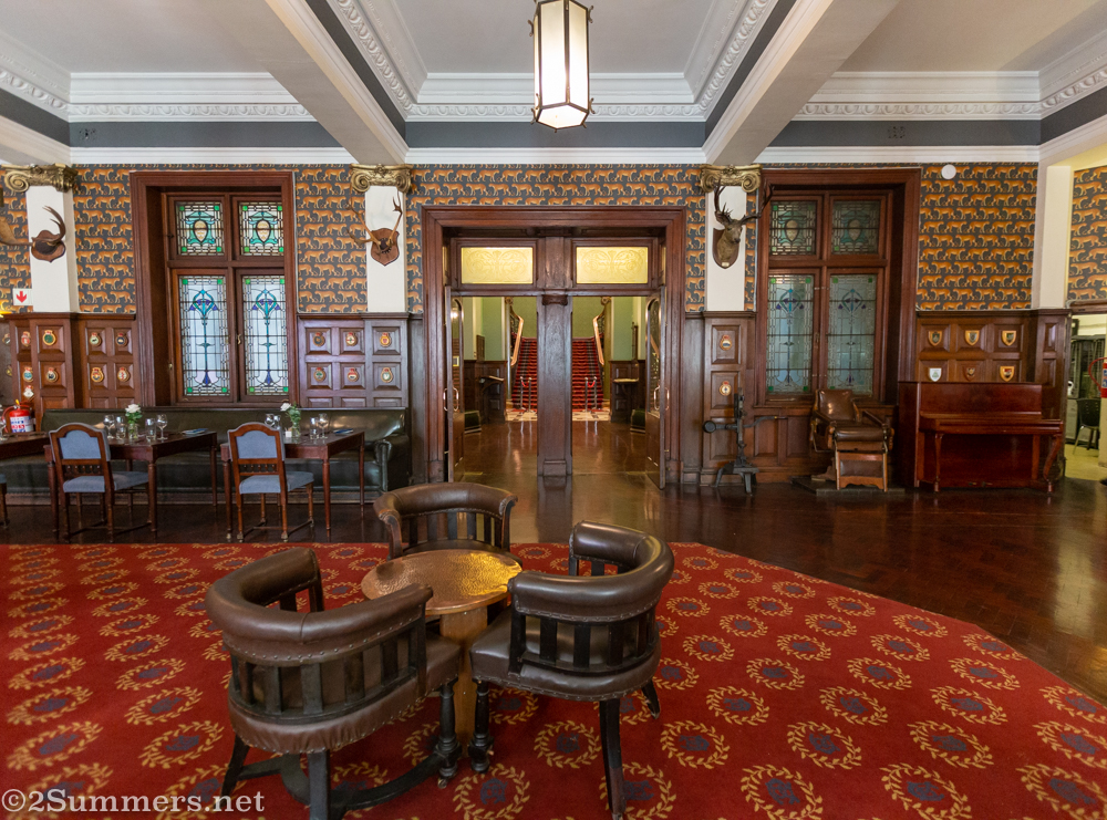 Rand Club’s dining room