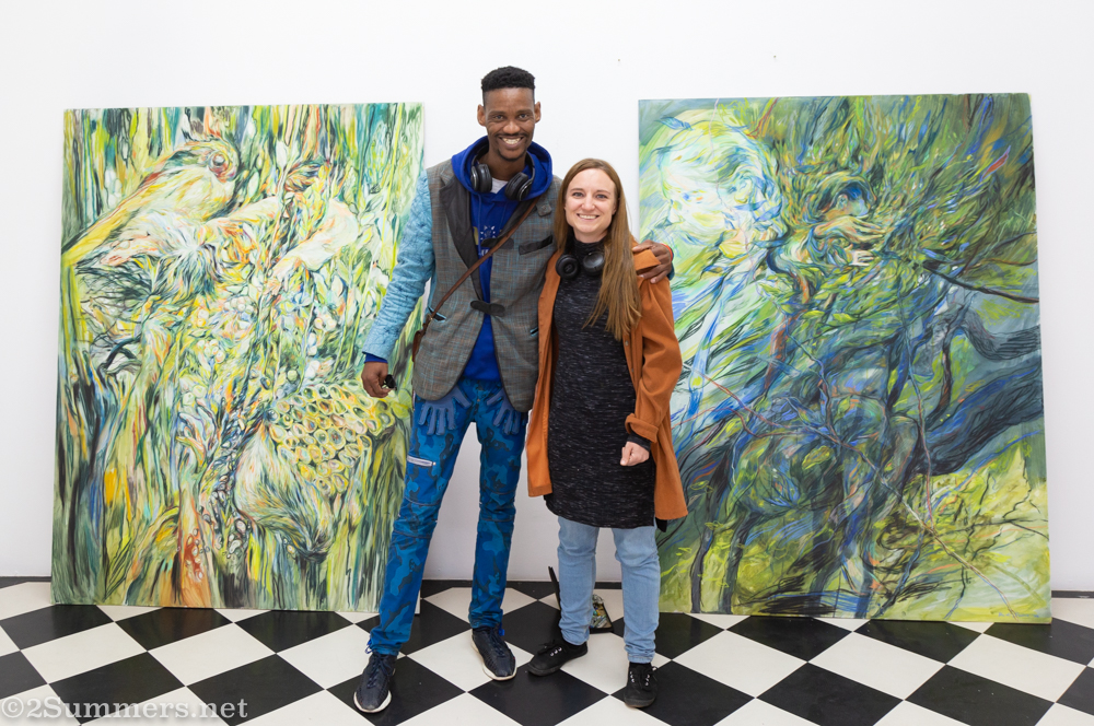 Thabo the Tourist and Heidi Fourie