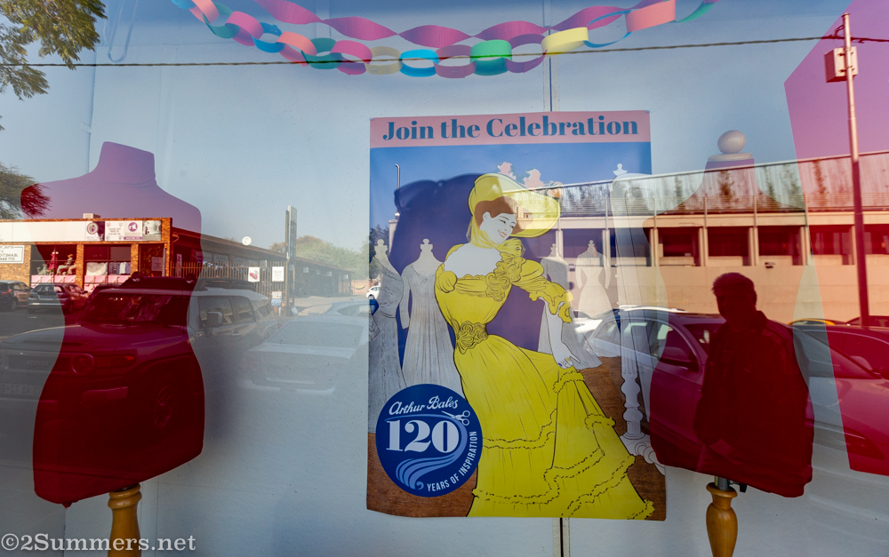 Vintage window display