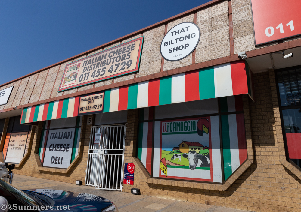 Italian shop in Joburg East