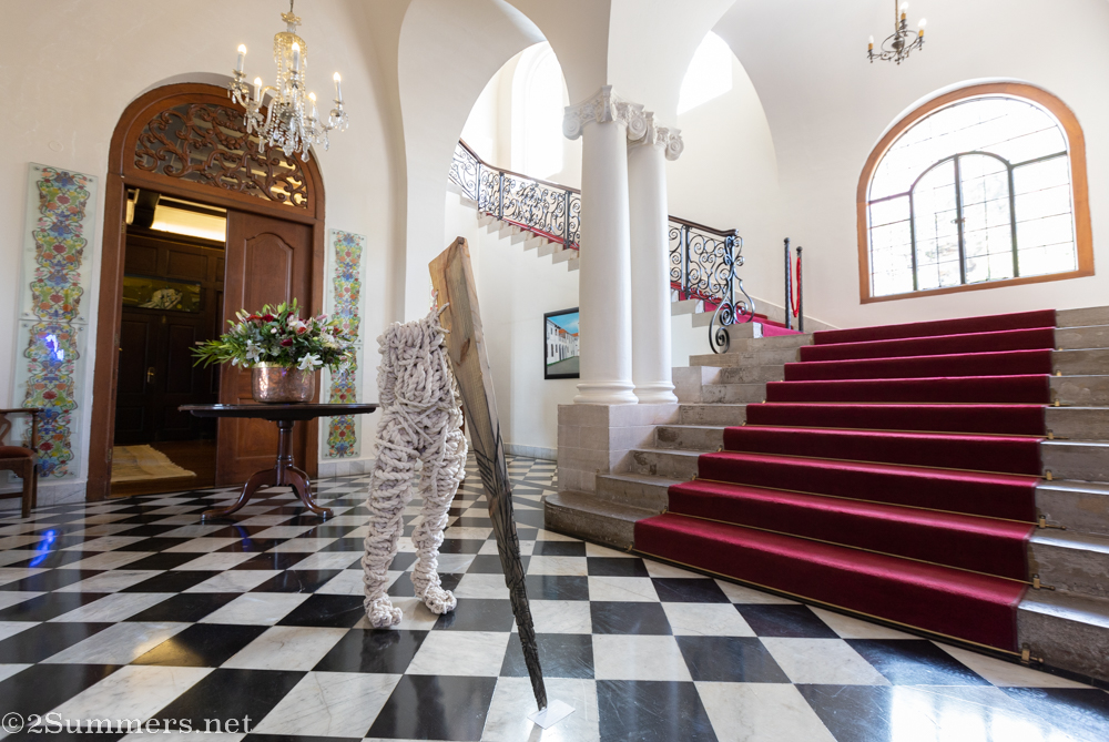 Foyer of Villa Arcadia