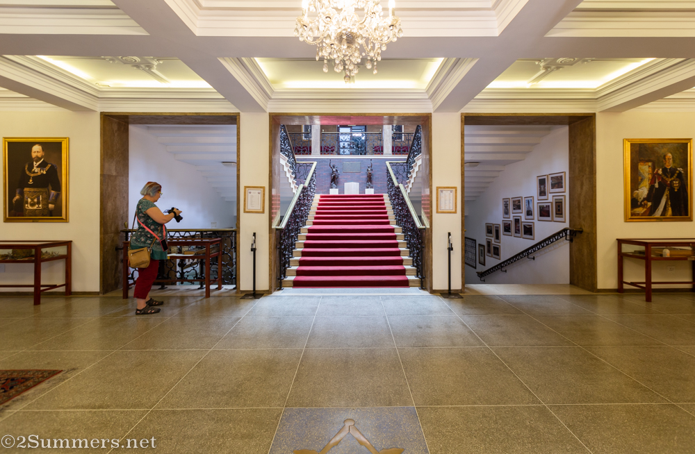 Lobby of the Freemasons’ Hall