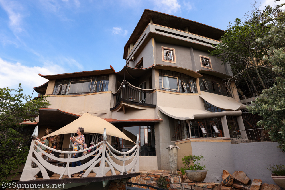 Gaudi-esque house on Linksfield Ridge