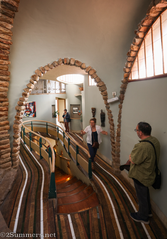 Hallway of crazy house