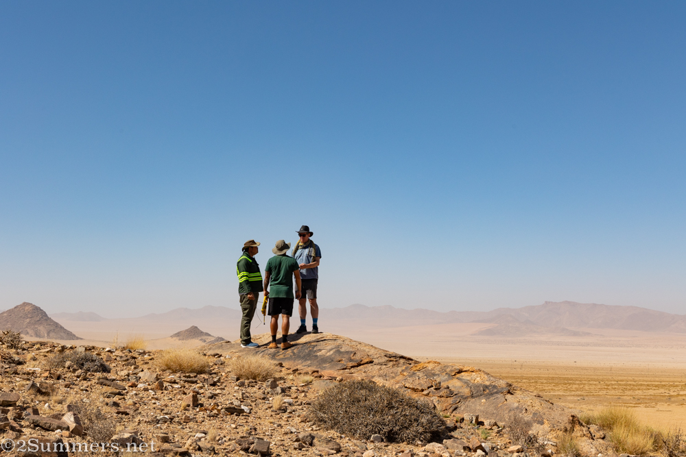Potential lodge site on Eureka Farm