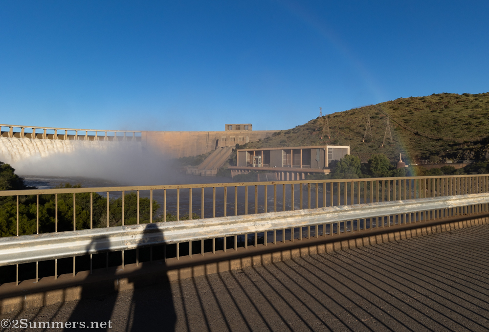 Crossing below the Gariep Dam