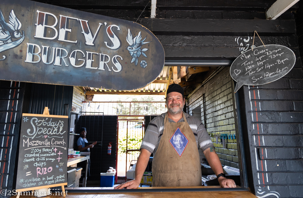 Bev Visser of Bev’s Burgers