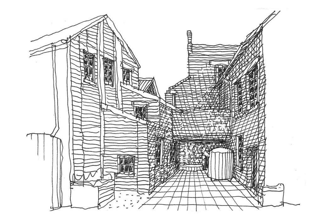 Side of the power station