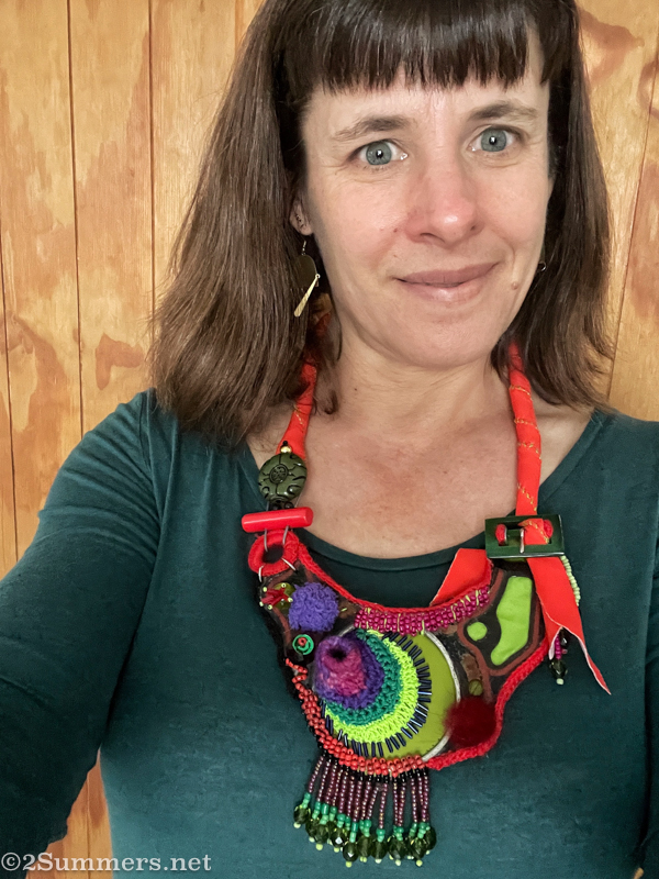 Heather with necklace by Phumzile Buthelezi