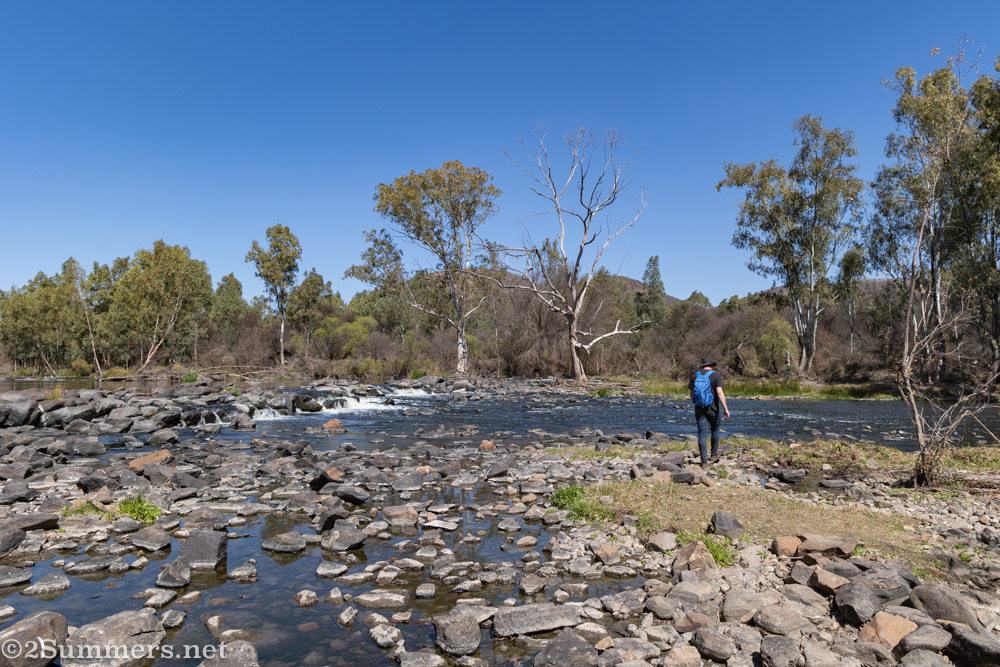 Thorsten on the banks of the Vaal