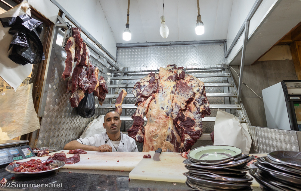 Butchery in Little Addis, downtown Jozi