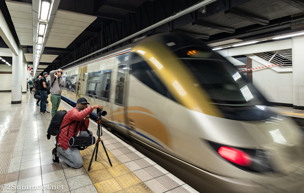 Photographers in the Gautrain