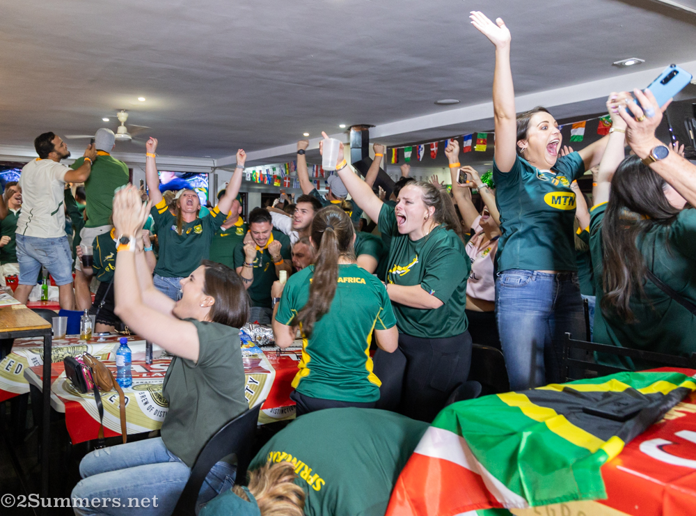 The moment of victory