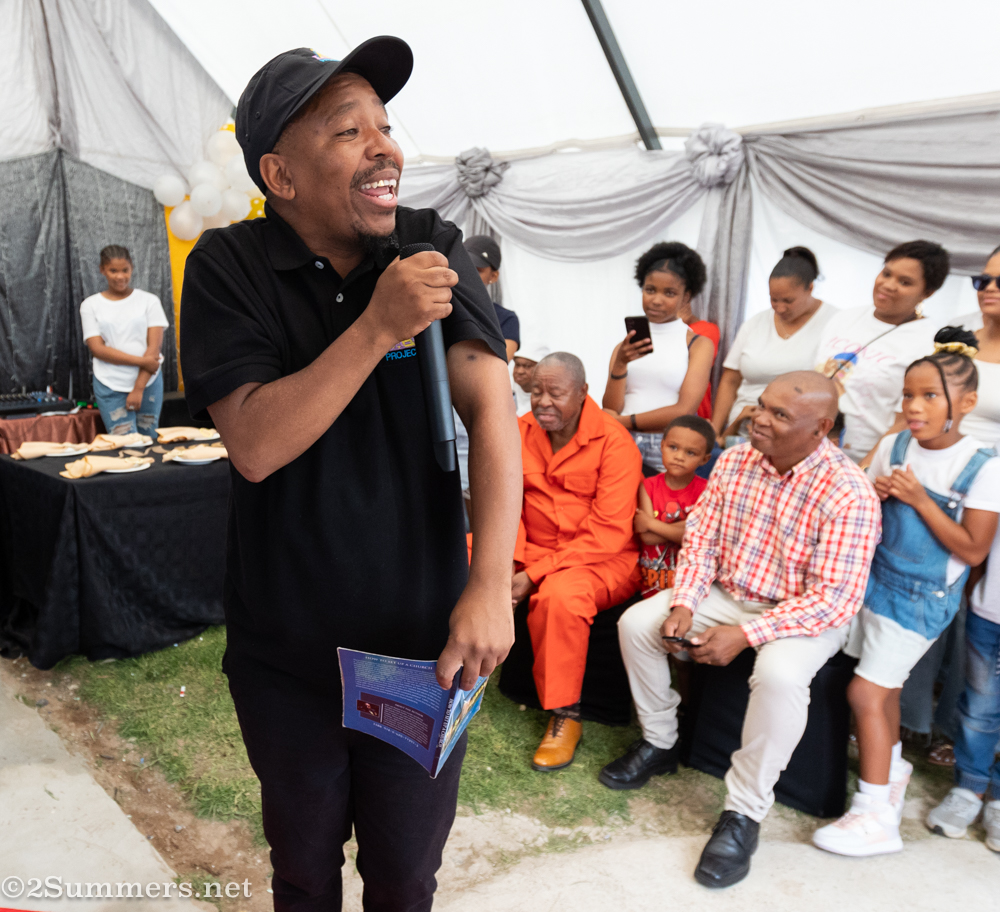 Fabian speaks at Micayla’s farewell