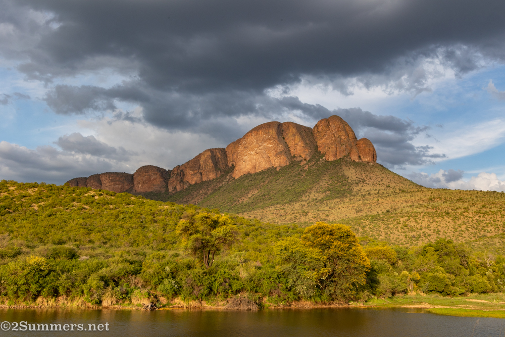View of rocks at Marakele National Park