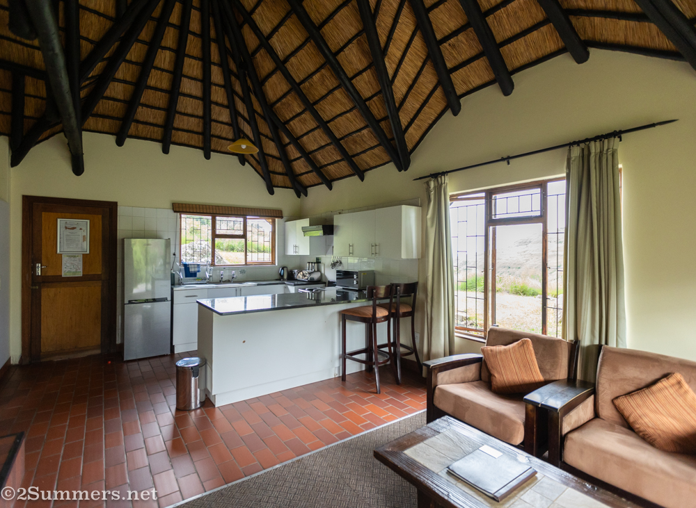 Inside a Thendele chalet