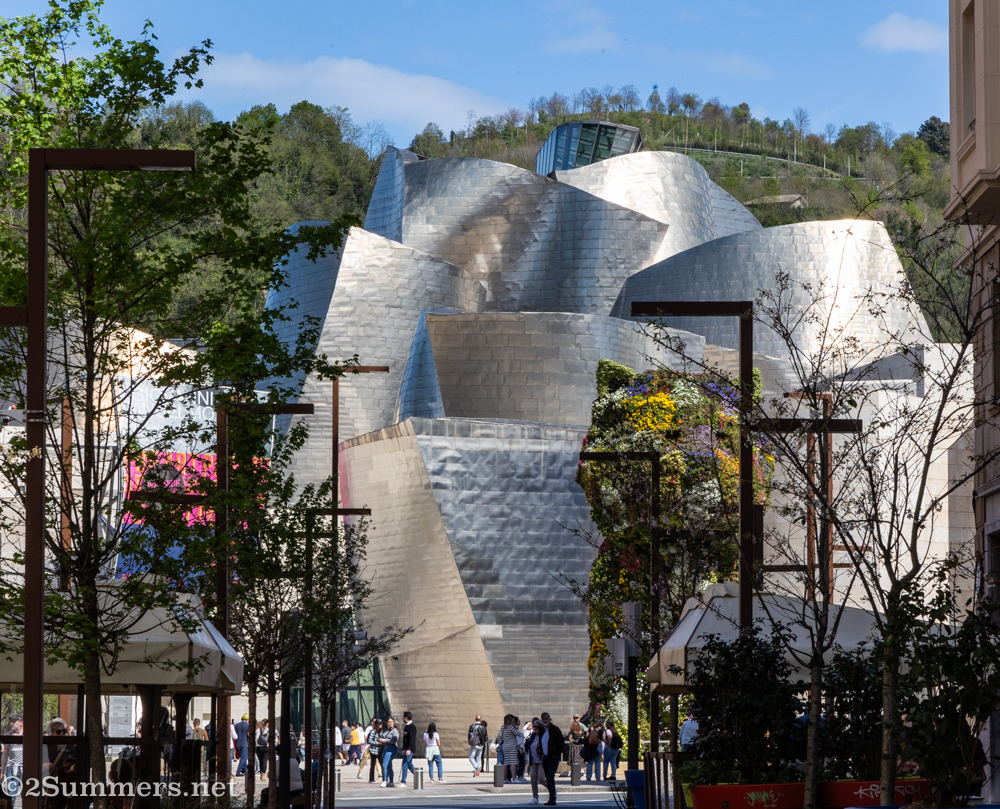 Glimpse of the Guggenheim