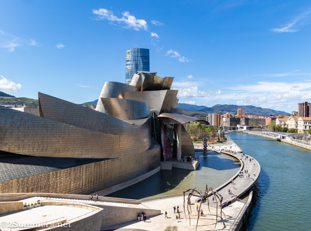 The Guggenheim Museum in Bilbao, Spain