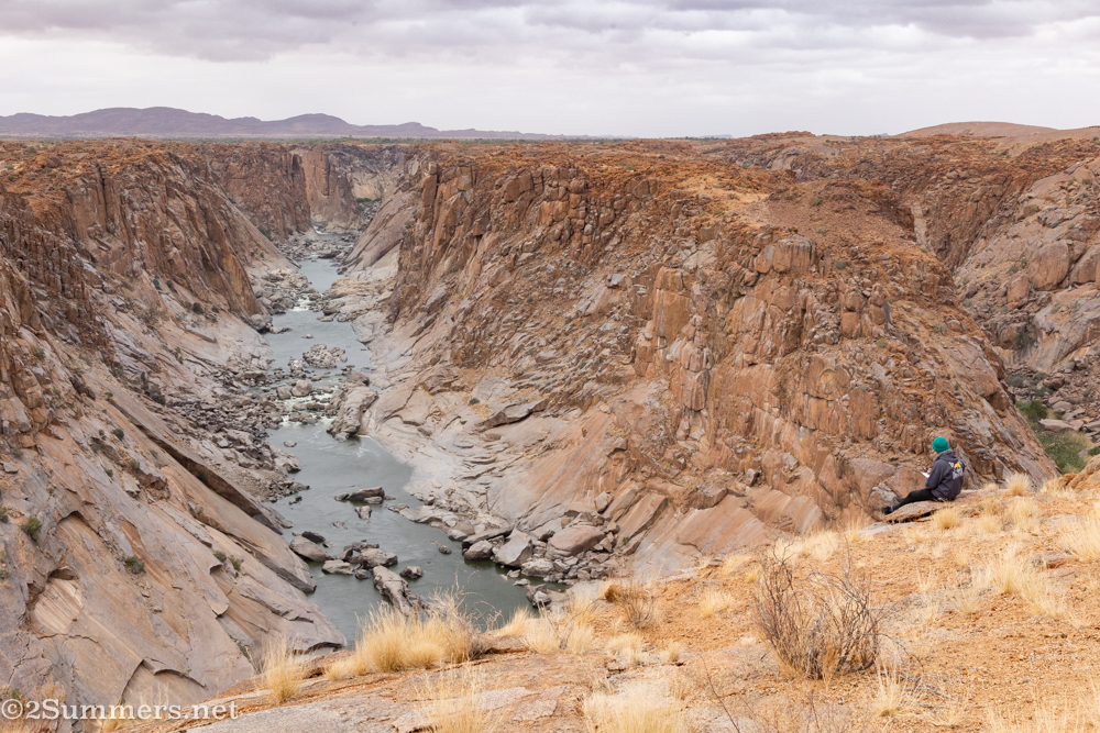 View of the Orange River Gorge at Augrabies Falls National Park