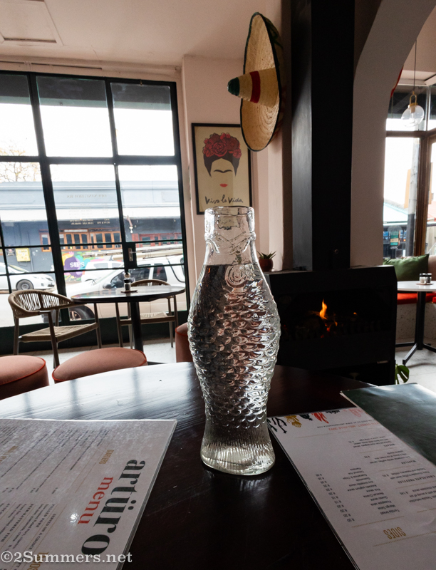 Fish-shaped water jug